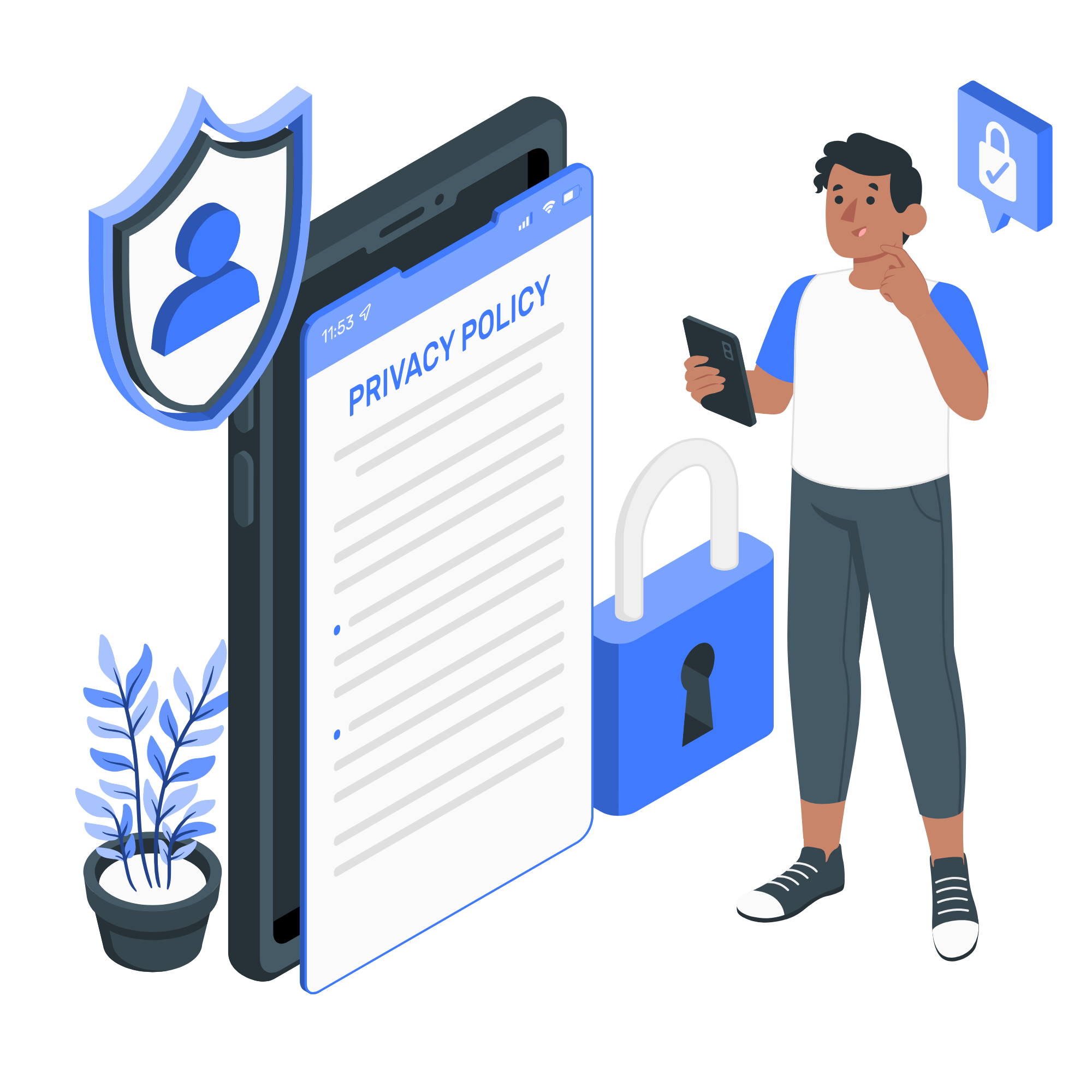 Privacy Policy Header